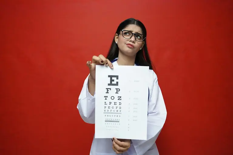 a person holding a sign