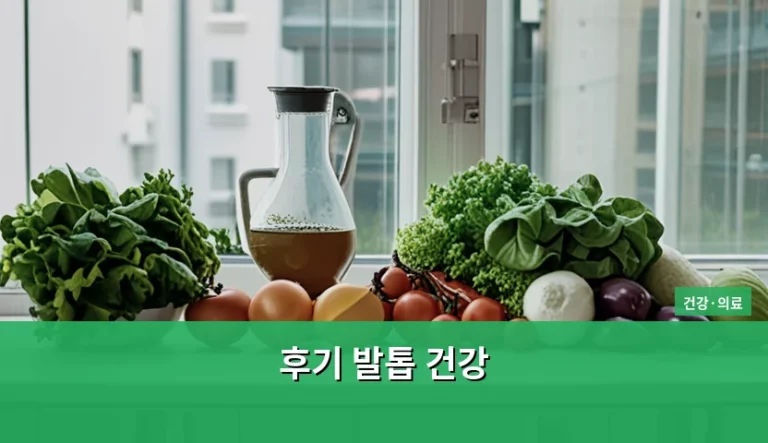 후기 발톱 건강 관리법과 증상별 해결책