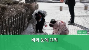 비와 눈에 끄떡 없는 신체와 정신 건강 관리법