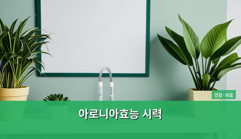 아로니아효능 시력 개선과 눈 건강 관리 가이드